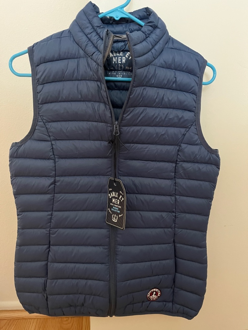 Navy Packable Men’s Vest - Marina Collection